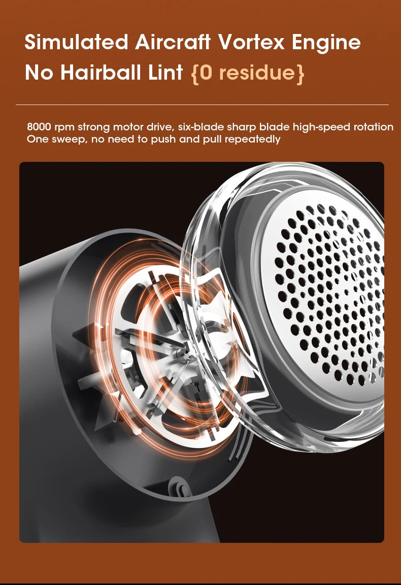 Led Electric Fabric Shaver