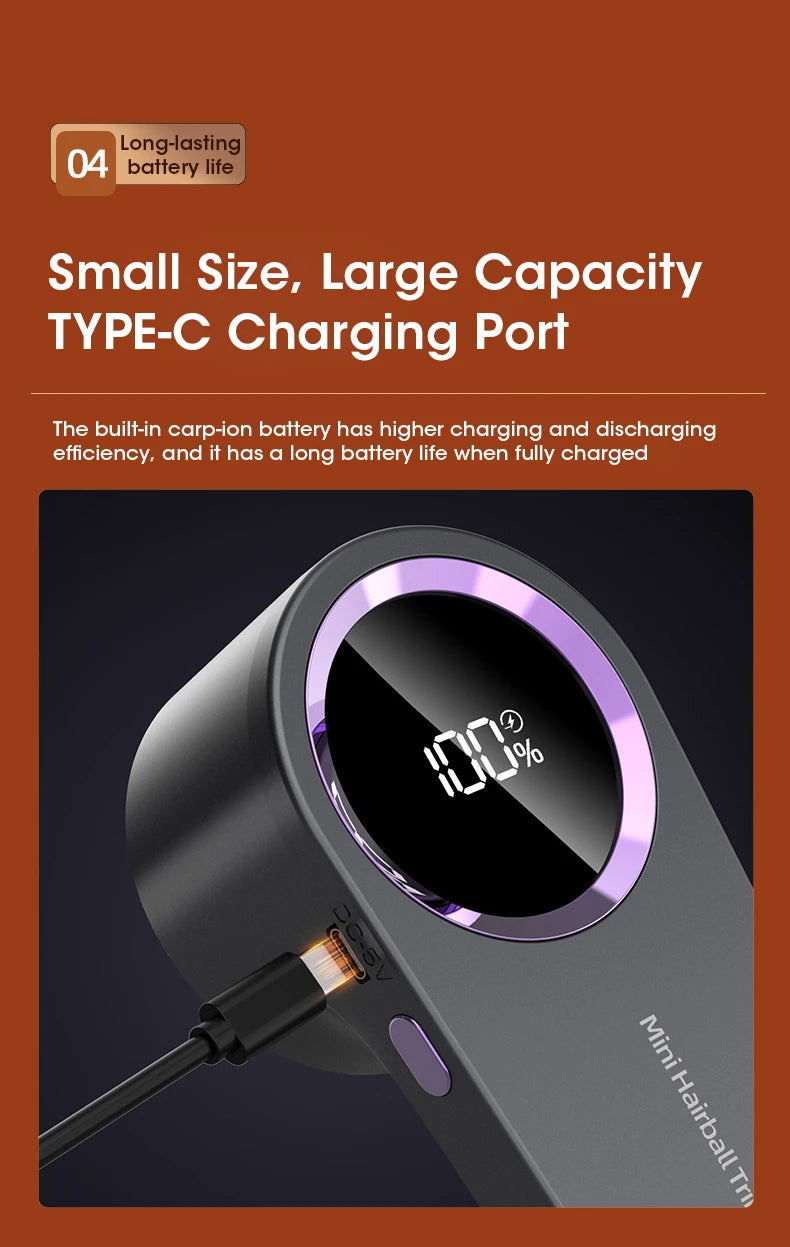 Led Electric Fabric Shaver