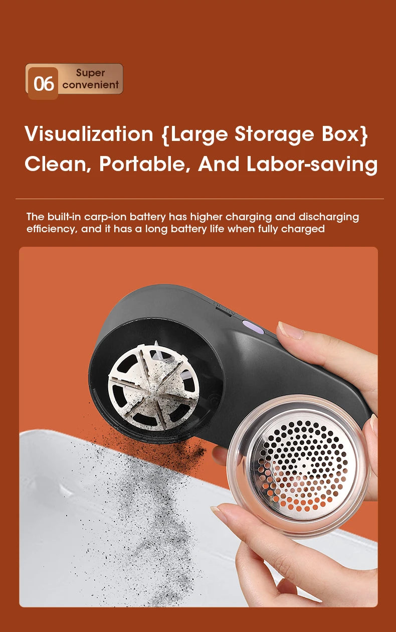 Led Electric Fabric Shaver